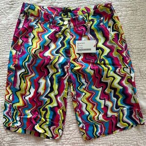 New Bermuda shorts, Girls Golf Brand, size M,